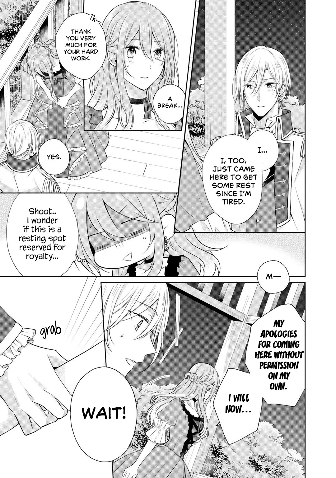 I Swear I Won't Bother You Again! Chapter 14.2 page 13 - Chapter 14.2