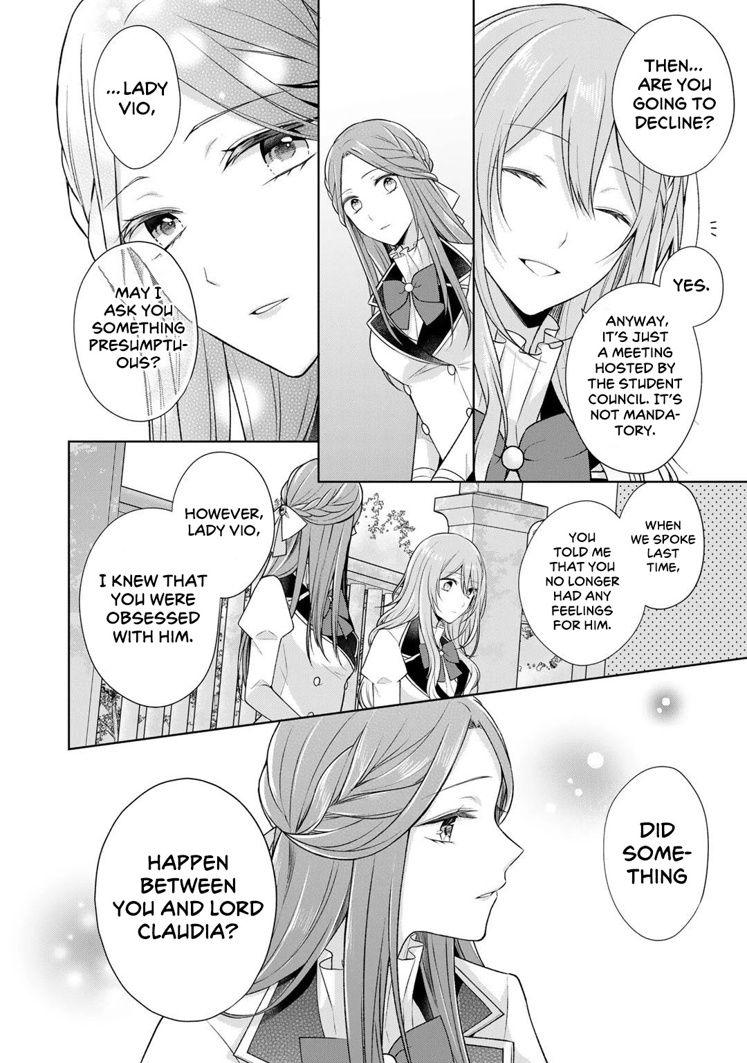I Swear I Won't Bother You Again! Chapter 20 page 10 - Chapter 20
