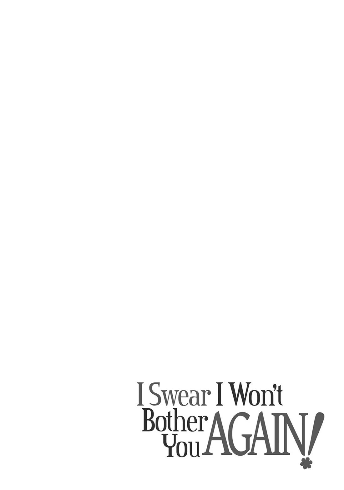 I Swear I Won't Bother You Again! Chapter 25 page 30 - Chapter 25