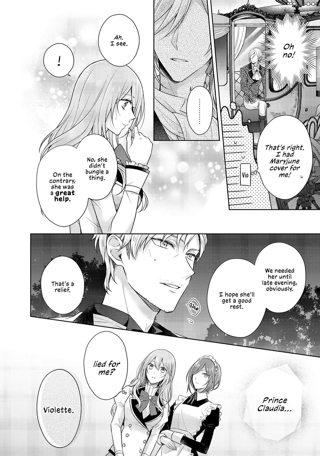 I Swear I Won't Bother You Again! Chapter 25 page 4 - Chapter 25