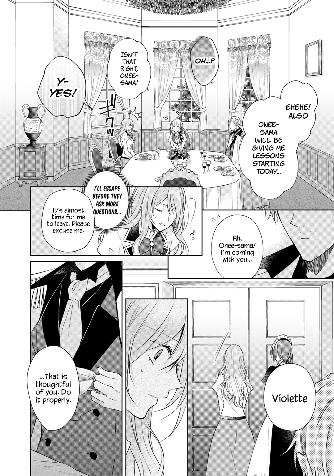 I Swear I Won't Bother You Again! Chapter 4 page 5 - Chapter 4
