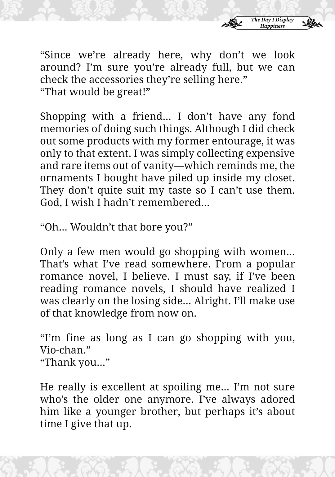 I Swear I Won't Bother You Again! Chapter 5.5 page 17 - Chapter 5.5