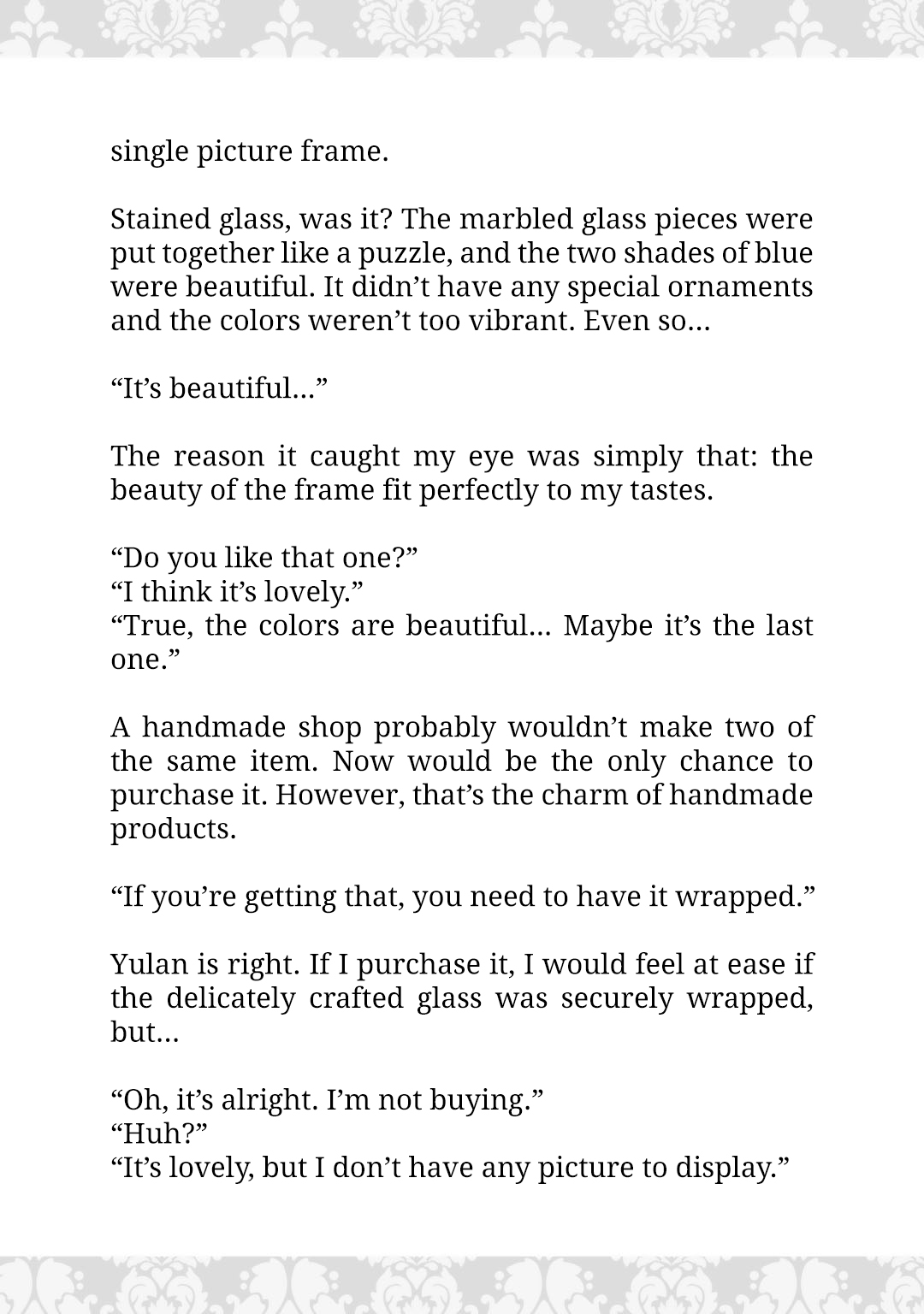 I Swear I Won't Bother You Again! Chapter 5.5 page 20 - Chapter 5.5