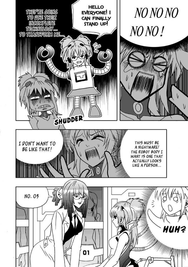 I The Female Robot Chapter 1.1 page 15 - Vol.1 Chapter 1: Obtaining a new body