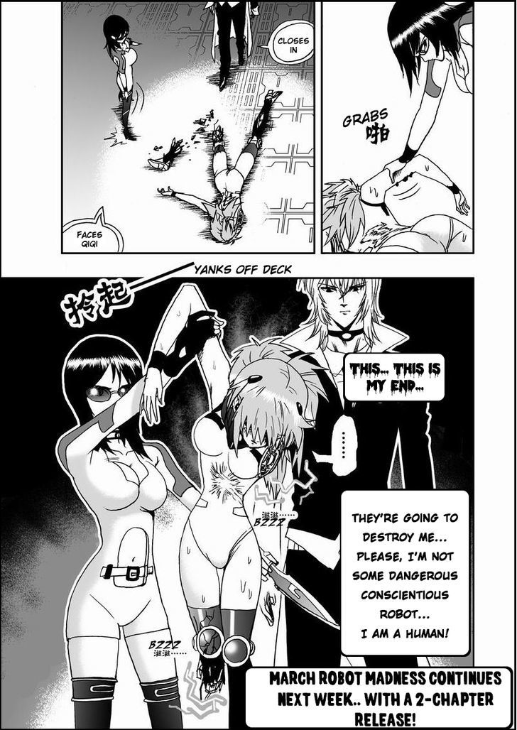 I The Female Robot Chapter 1.14 page 23 - Vol.1 Chapter 14: Cornered! Hope is lost