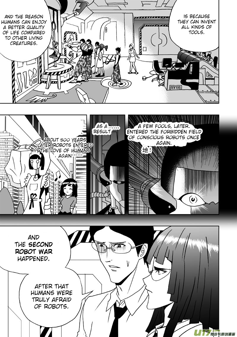 I The Female Robot Chapter 1.2 page 14 - Vol.1 Chapter 2: Intelligent Robot? Death!