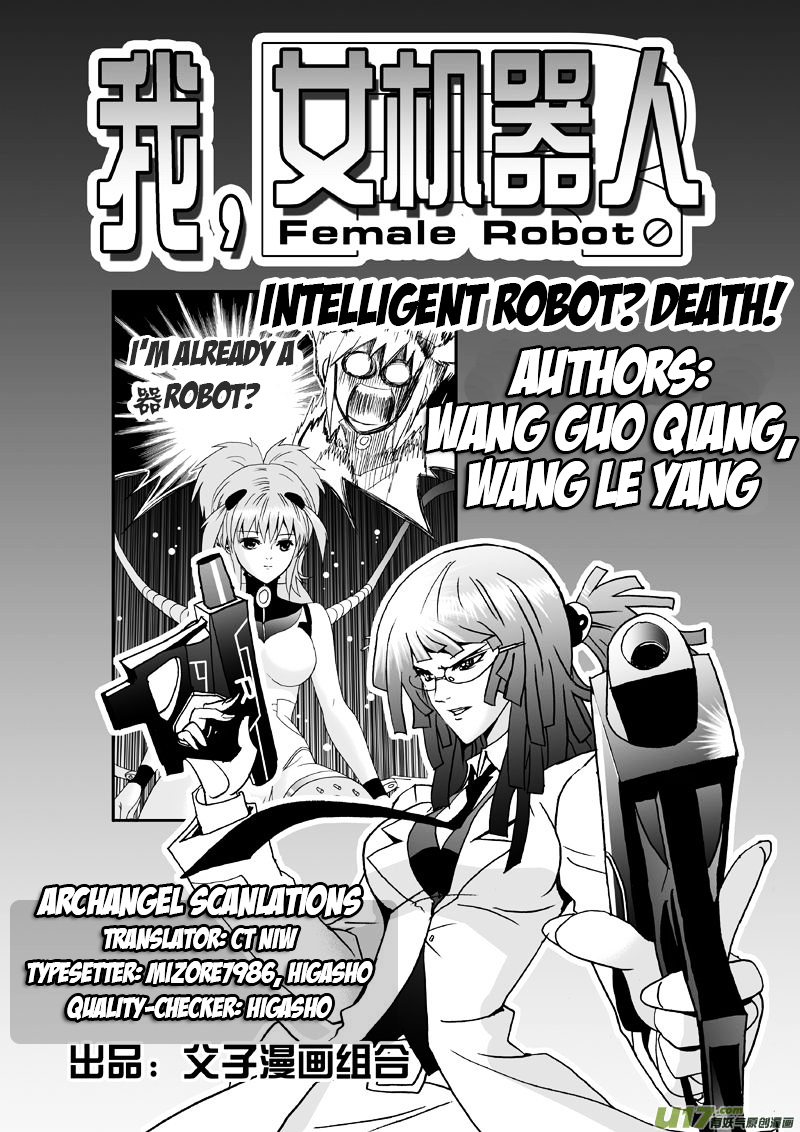 I The Female Robot Chapter 1.2 page 2 - Vol.1 Chapter 2: Intelligent Robot? Death!