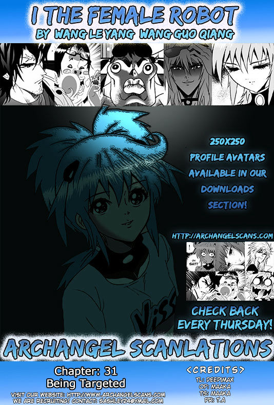 I The Female Robot Chapter 1.31 page 1 - Vol.1 Chapter 31: Being Targeted
