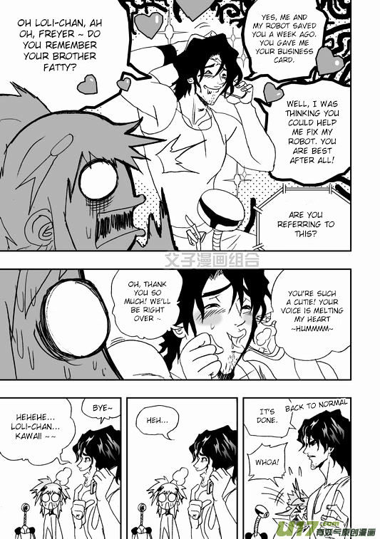 I The Female Robot Chapter 1.35 page 12 - Vol.1 Chapter 35: Chen the Geek and the Loli Mechanic