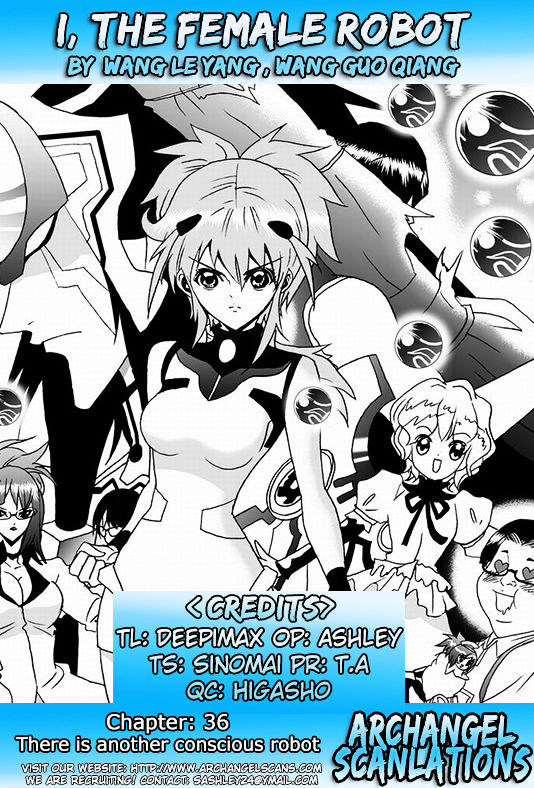 I The Female Robot Chapter 1.36 page 1 - Vol.1 Chapter 36: There is another conscious robot