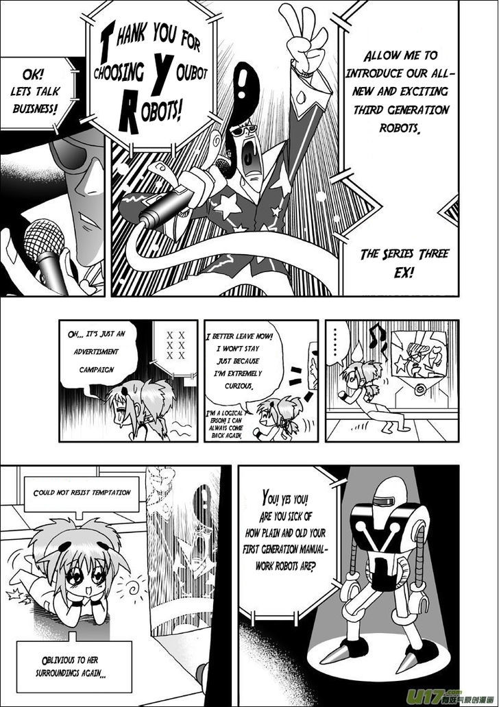I The Female Robot Chapter 1.4 page 9 - Vol.1 Chapter 4: Robot Factory (HQ Version)