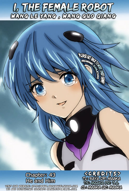 I The Female Robot Chapter 1.43 page 1 - Vol.1 Chapter 43: He and Him