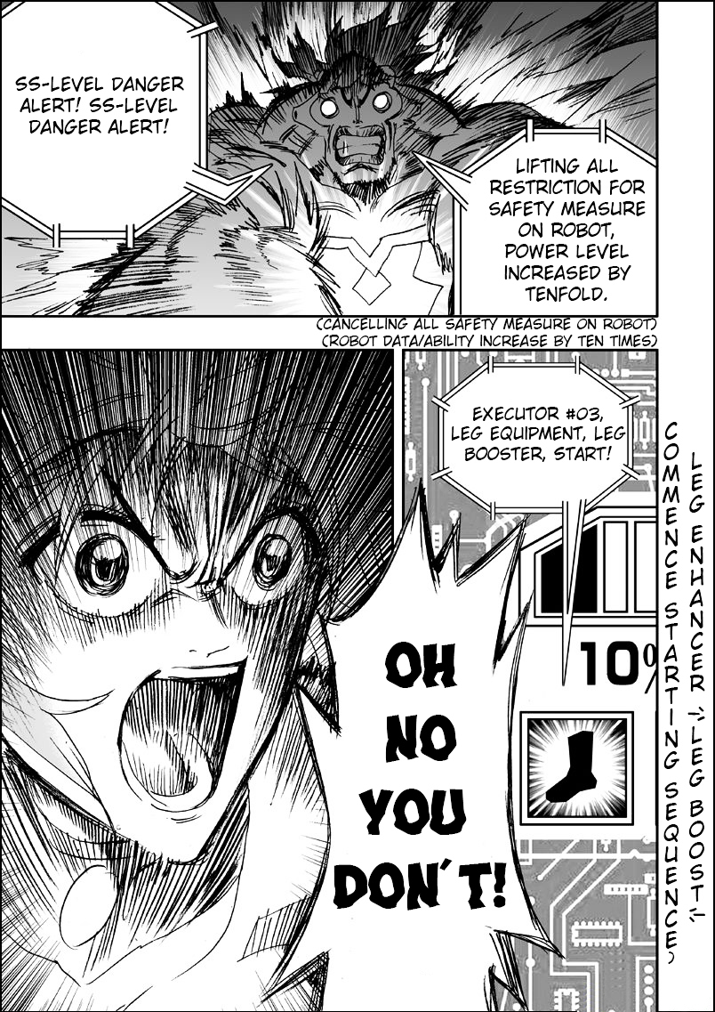 I The Female Robot Chapter 1.6 page 8 - Vol.1 Chapter 6: First Battle! Part 2