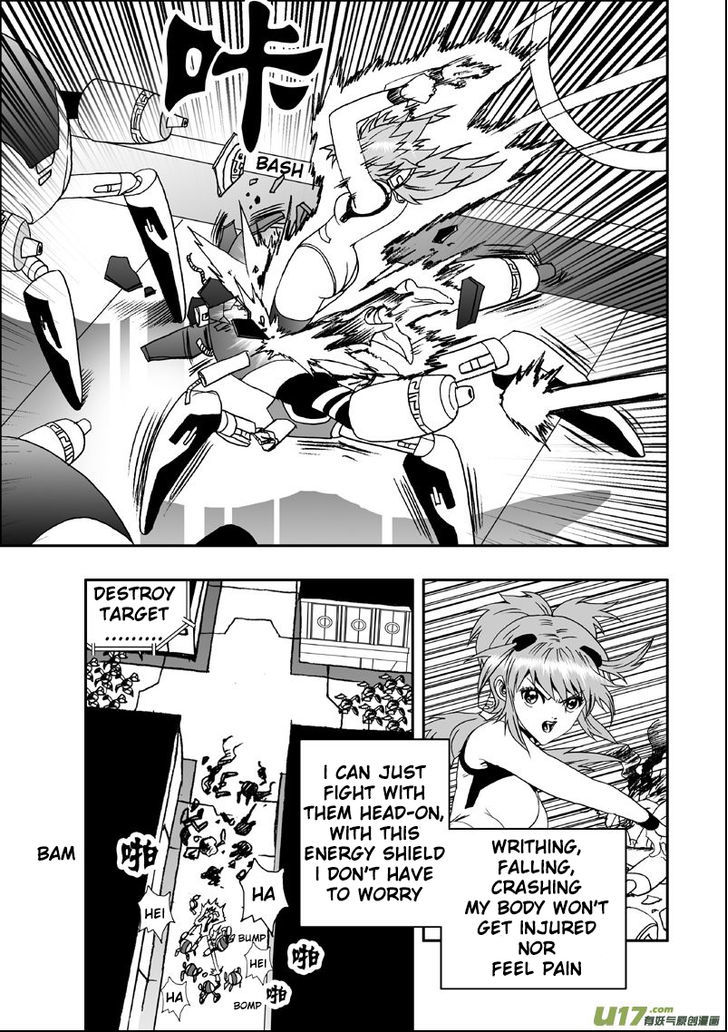 I The Female Robot Chapter 1.7 page 14 - Vol.1 Chapter 7: Shoot! Barrage Attack!