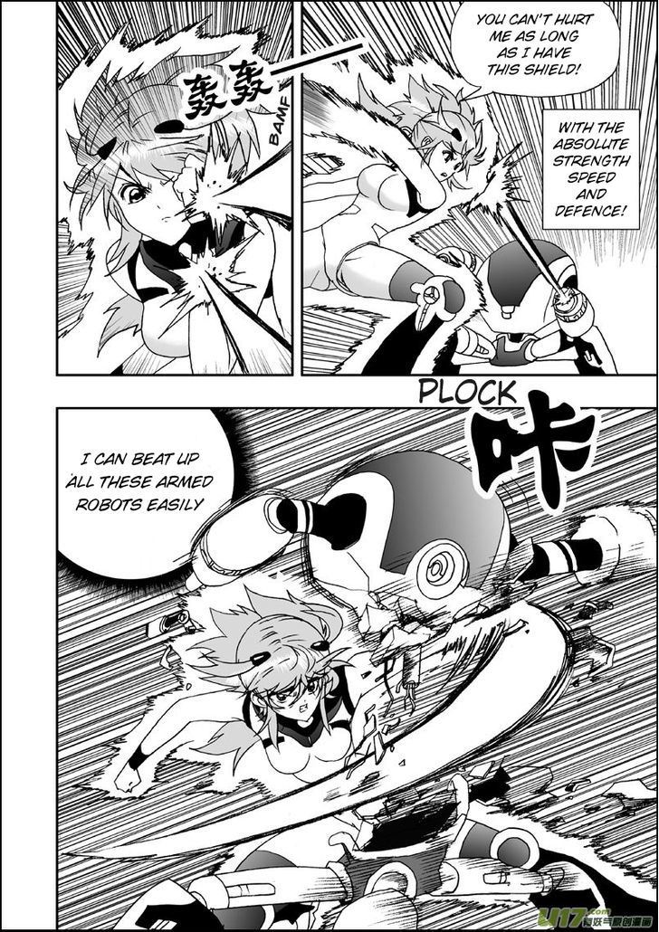I The Female Robot Chapter 1.7 page 15 - Vol.1 Chapter 7: Shoot! Barrage Attack!