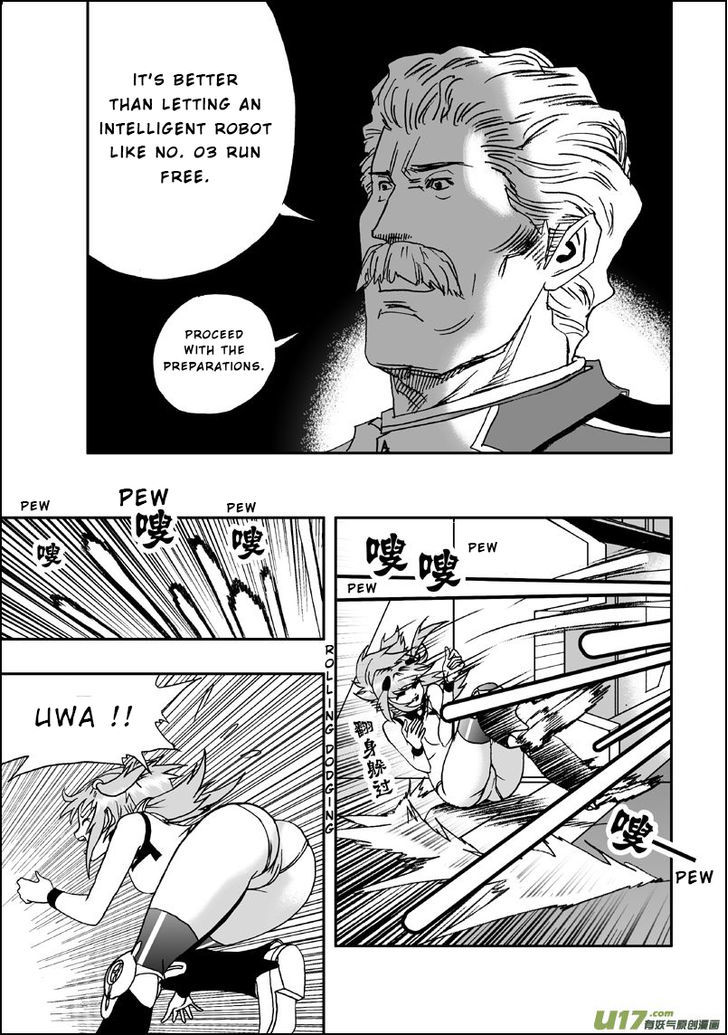 I The Female Robot Chapter 1.7 page 6 - Vol.1 Chapter 7: Shoot! Barrage Attack!