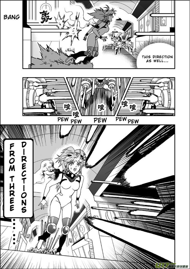 I The Female Robot Chapter 1.7 page 8 - Vol.1 Chapter 7: Shoot! Barrage Attack!