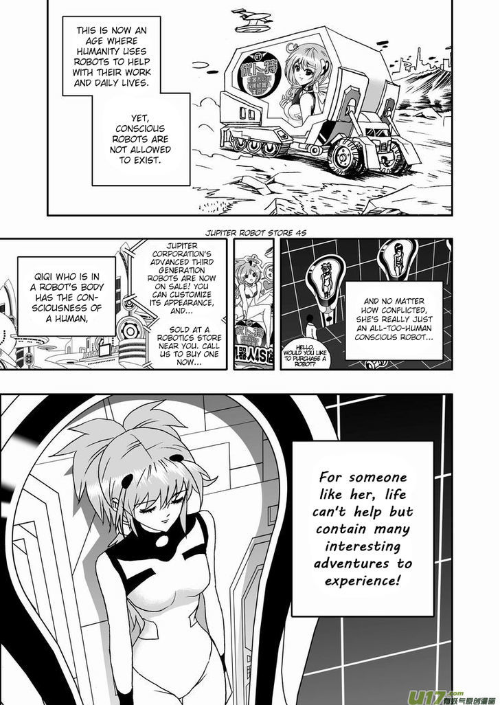 I The Female Robot Chapter 2.0 page 18 - Vol.2 Chapter 0: Ready to Commence
