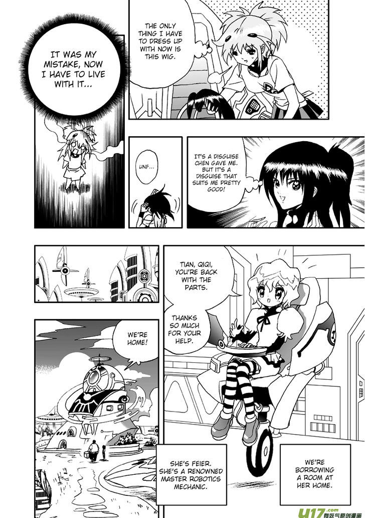 I The Female Robot Chapter 2.1 page 11 - Vol.2 Chapter 1: Surviving on Planet Ana Ka