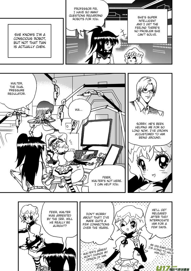 I The Female Robot Chapter 2.1 page 12 - Vol.2 Chapter 1: Surviving on Planet Ana Ka