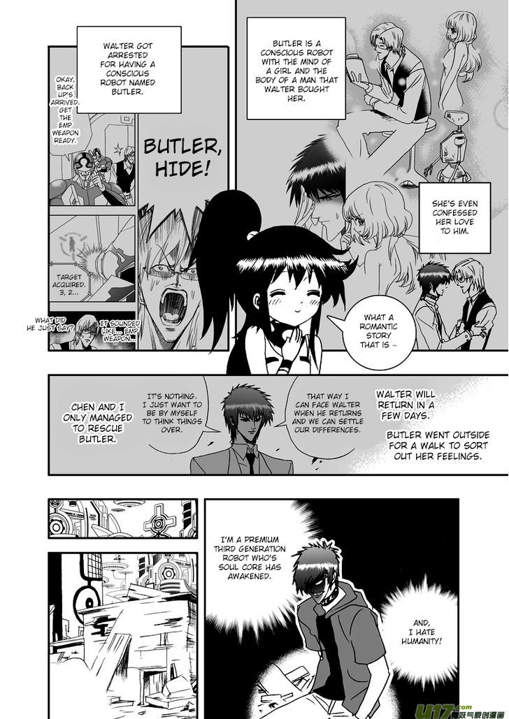 I The Female Robot Chapter 2.1 page 13 - Vol.2 Chapter 1: Surviving on Planet Ana Ka