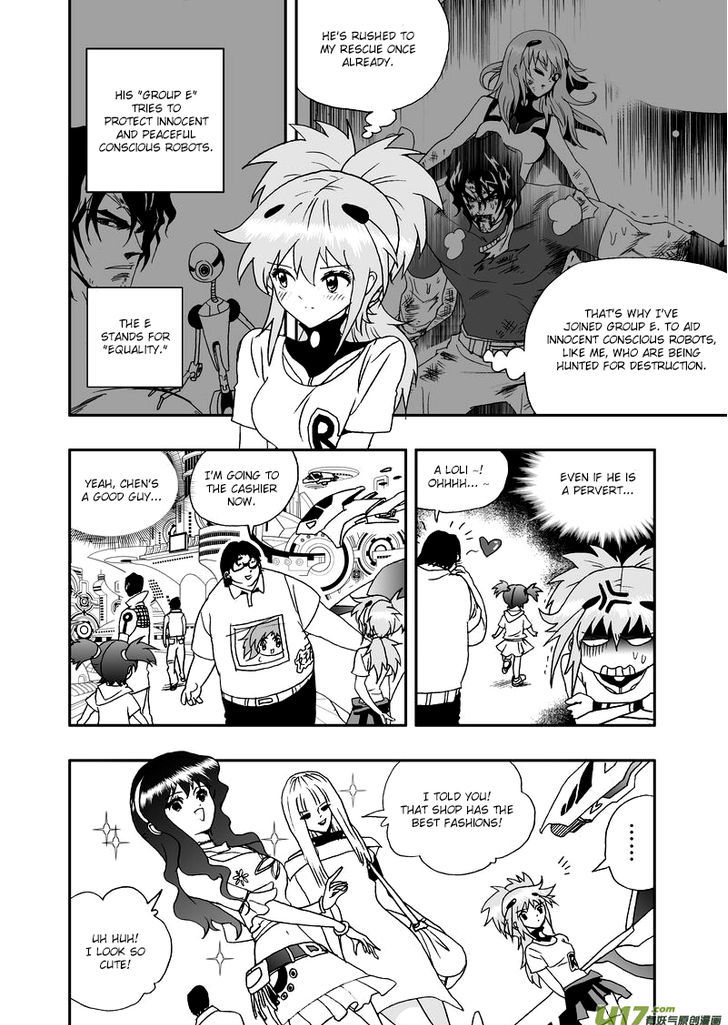 I The Female Robot Chapter 2.1 page 9 - Vol.2 Chapter 1: Surviving on Planet Ana Ka