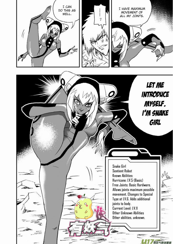 I The Female Robot Chapter 2.10 page 13 - Vol.2 Chapter 10: A New Story Arc begins: The Fight for Soul Cores