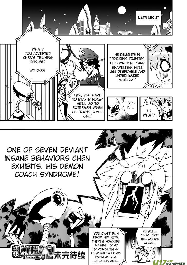 I The Female Robot Chapter 2.2 page 18 - Vol.2 Chapter 2: Demon Coach