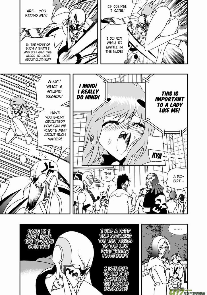 I The Female Robot Chapter 2.26 page 13 - Vol.2 Chapter 26: Everything's seen through