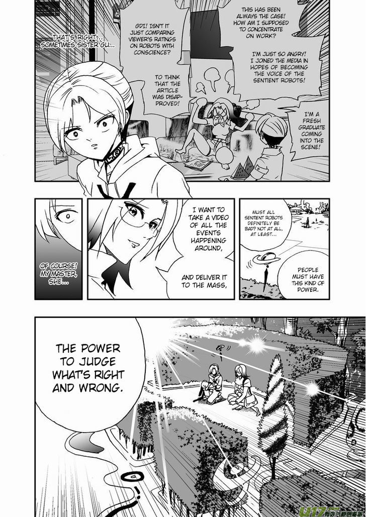 I The Female Robot Chapter 2.26 page 5 - Vol.2 Chapter 26: Everything's seen through