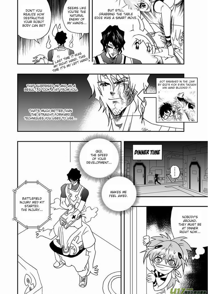 I The Female Robot Chapter 2.3 page 11 - Vol.2 Chapter 3: The more you sweat in peace the less you bleed in war