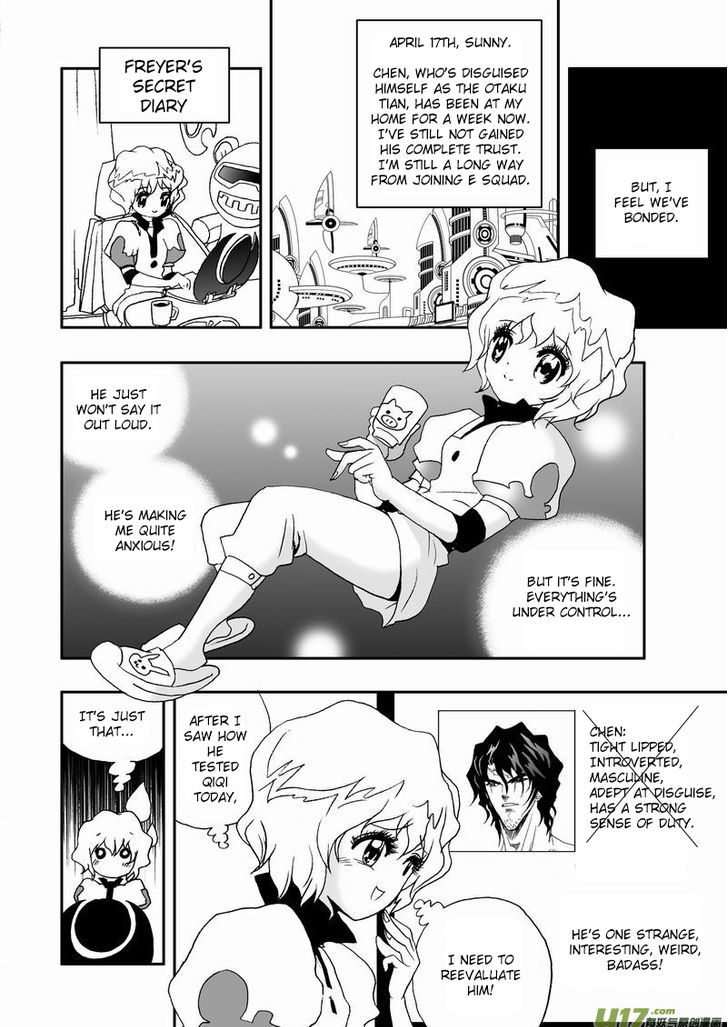 I The Female Robot Chapter 2.3 page 3 - Vol.2 Chapter 3: The more you sweat in peace the less you bleed in war