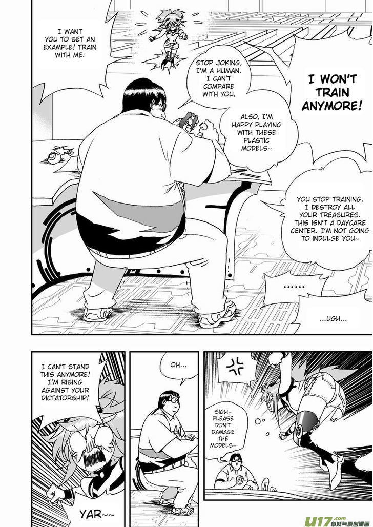 I The Female Robot Chapter 2.3 page 5 - Vol.2 Chapter 3: The more you sweat in peace the less you bleed in war