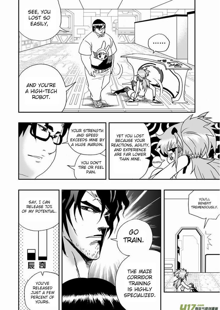 I The Female Robot Chapter 2.3 page 9 - Vol.2 Chapter 3: The more you sweat in peace the less you bleed in war