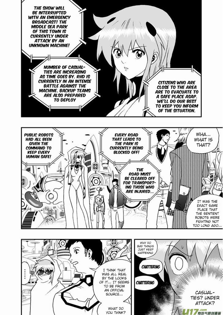 I The Female Robot Chapter 2.30 page 3 - Vol.2 Chapter 30: The ultimate backup
