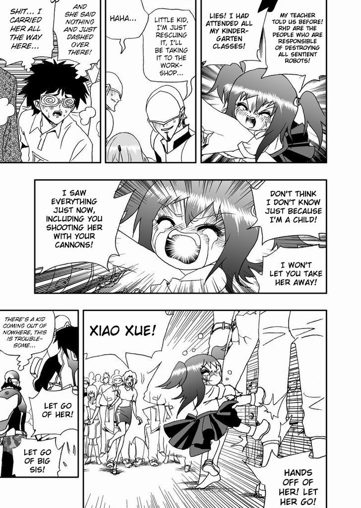I The Female Robot Chapter 2.34 page 10 - Vol.2 Chapter 34: The Shimmer From A Child