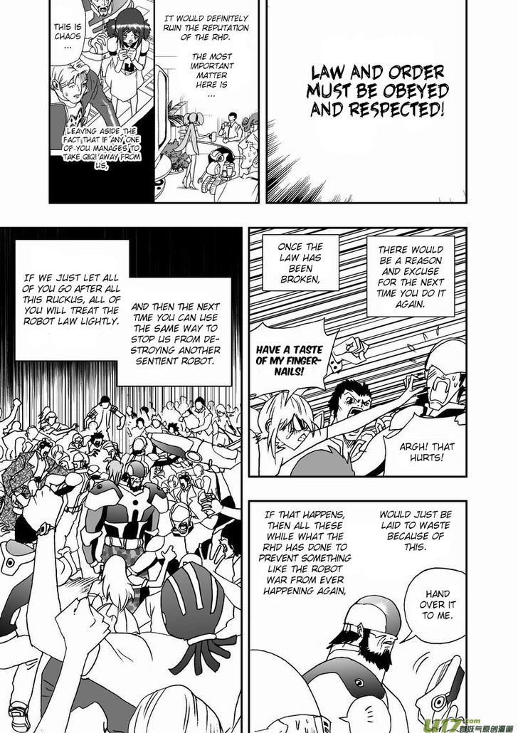 I The Female Robot Chapter 2.35 page 6 - Vol.2 Chapter 35: In the face of the law, they could only...