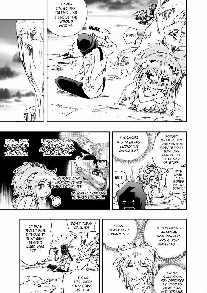 I The Female Robot Chapter 2.42 page 12 - Vol.2 Chapter 42: Our beautiful reunion under the rising sun!