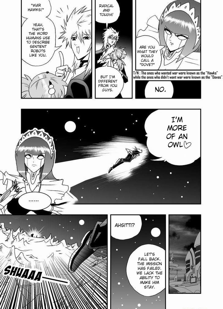 I The Female Robot Chapter 2.42 page 4 - Vol.2 Chapter 42: Our beautiful reunion under the rising sun!