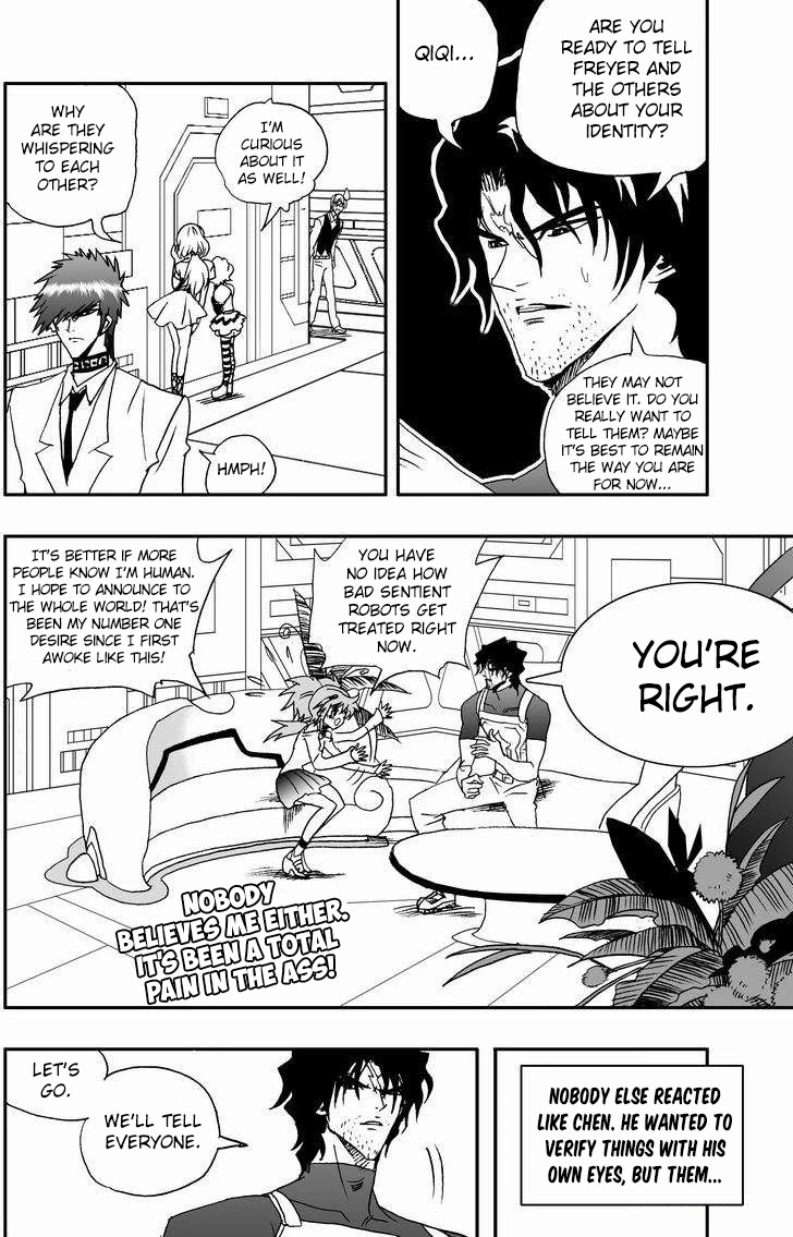 I The Female Robot Chapter 2.43 page 15 - Vol.2 Chapter 43: Qiqi, the Female Human.