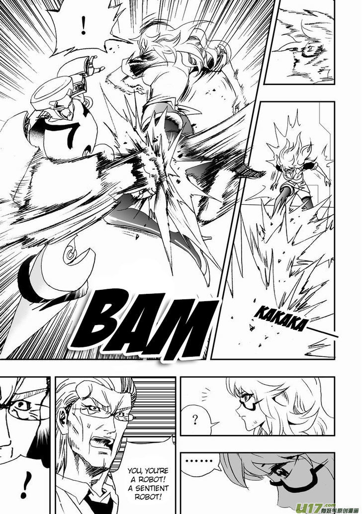 I The Female Robot Chapter 2.5 page 17 - Vol.2 Chapter 5: Number 2's Strategic Operation