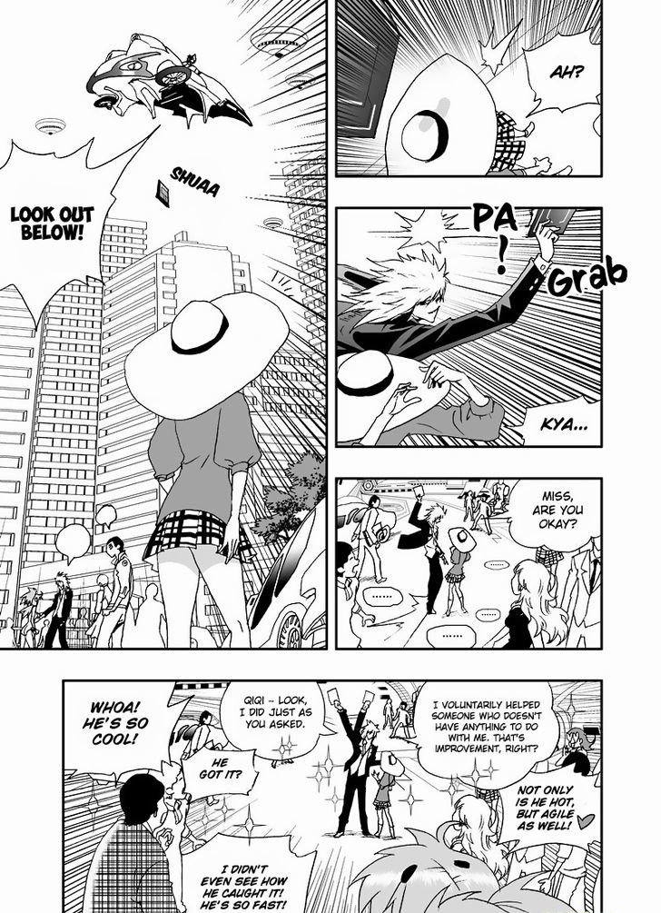 I The Female Robot Chapter 2.60-2 page 14 - Vol.2 Chapter 60.2: Qiqi and 02 Have a Big Fight (2)