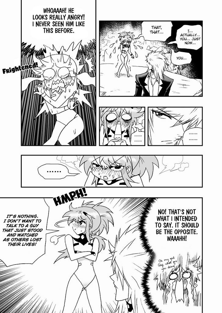 I The Female Robot Chapter 2.60-2 page 4 - Vol.2 Chapter 60.2: Qiqi and 02 Have a Big Fight (2)