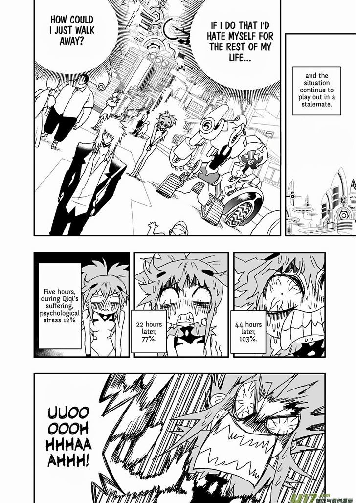 I The Female Robot Chapter 2.60-2 page 7 - Vol.2 Chapter 60.2: Qiqi and 02 Have a Big Fight (2)