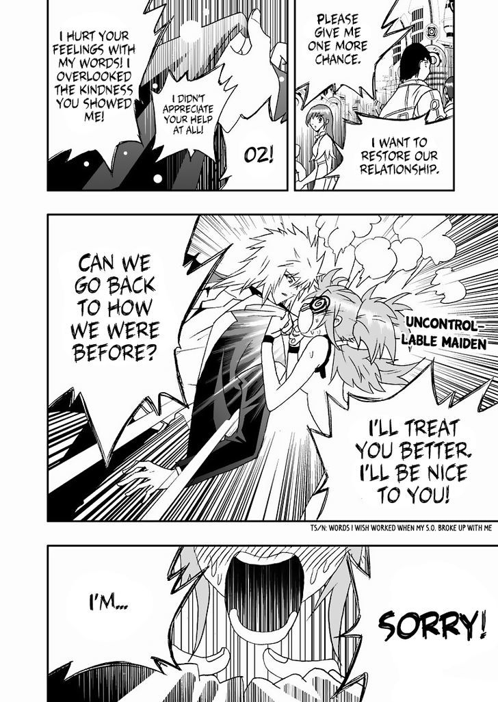 I The Female Robot Chapter 2.60-2 page 9 - Vol.2 Chapter 60.2: Qiqi and 02 Have a Big Fight (2)
