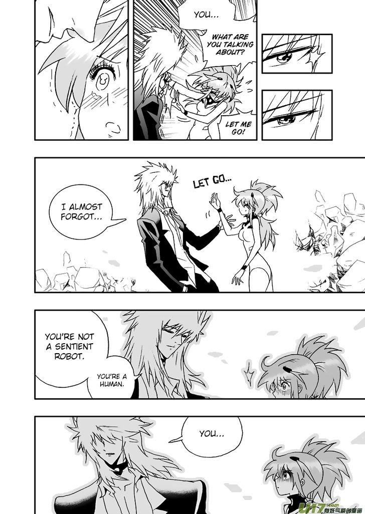 I The Female Robot Chapter 2.60 page 11 - Vol.2 Chapter 60: Qiqi and 02 Have a Big Fight (1)