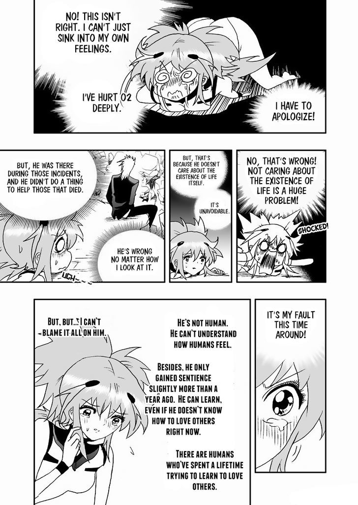 I The Female Robot Chapter 2.60 page 16 - Vol.2 Chapter 60: Qiqi and 02 Have a Big Fight (1)
