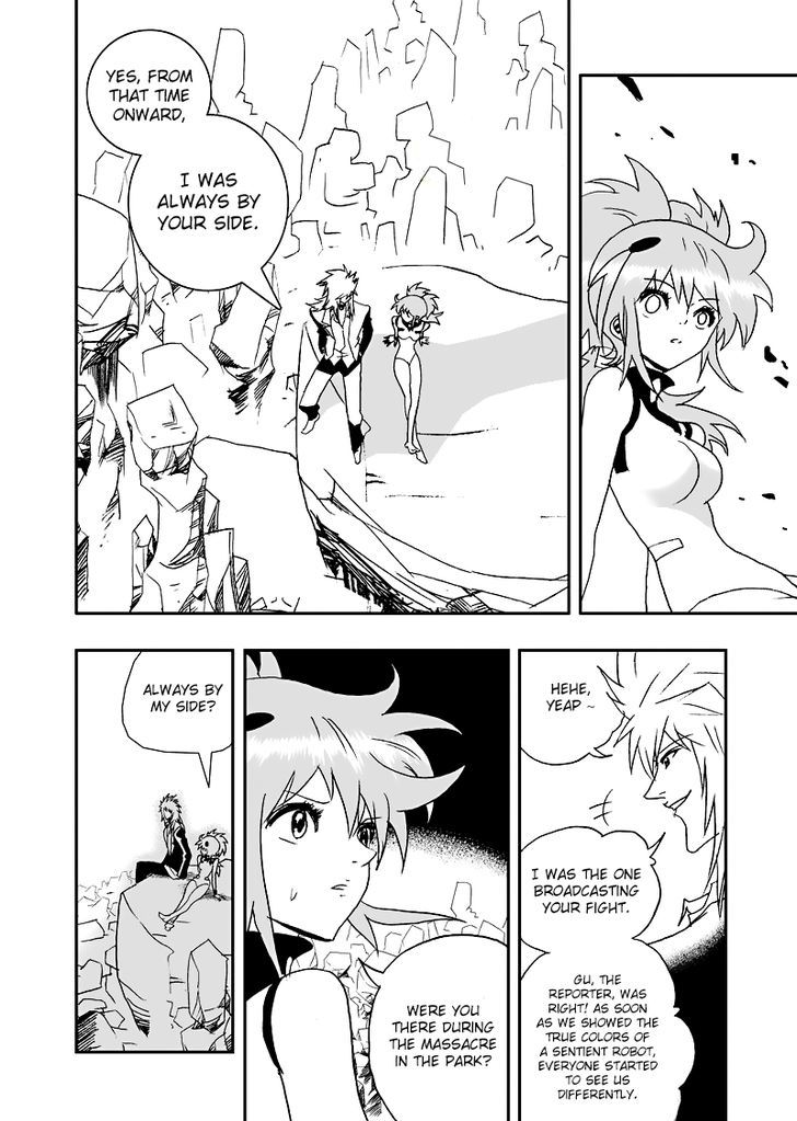 I The Female Robot Chapter 2.60 page 3 - Vol.2 Chapter 60: Qiqi and 02 Have a Big Fight (1)