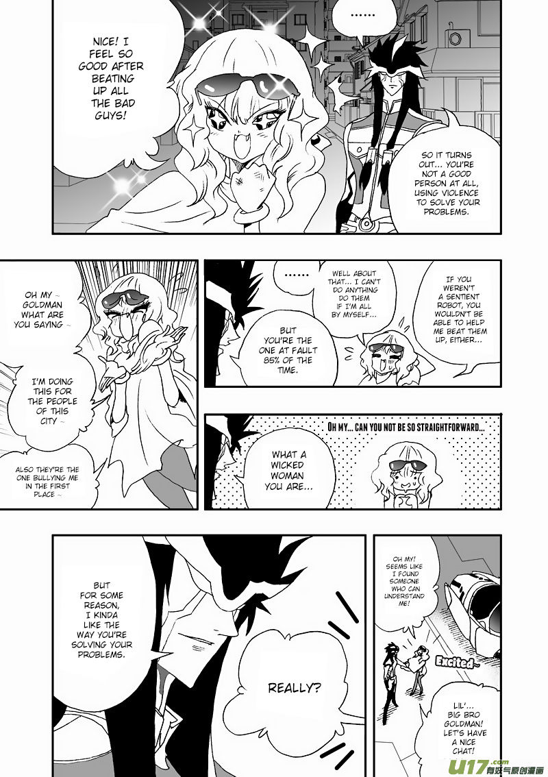 I The Female Robot Chapter 2.65 page 12 - Vol.2 Chapter 65: The Extremely Confused Boss and the Female Riffraff.