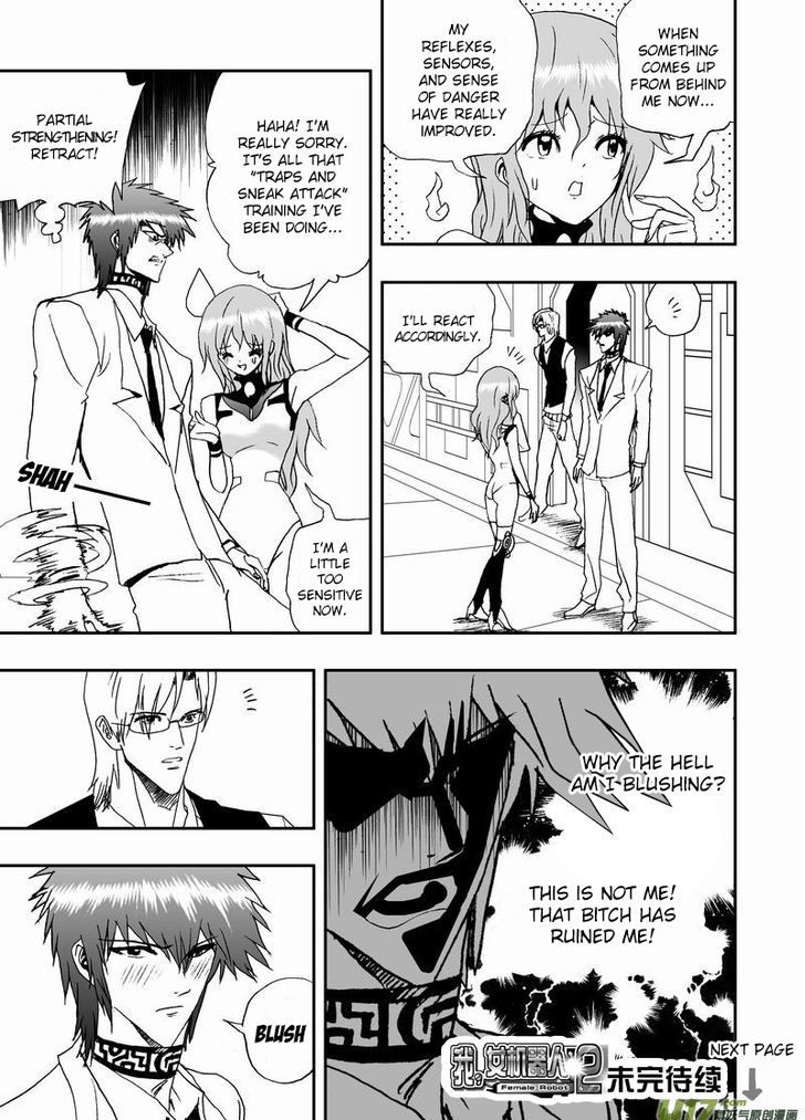 I The Female Robot Chapter 2.8 page 18 - Vol.2 Chapter 8: An Unexpected Situation